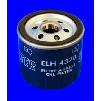 Filtre à huile MECAFILTER ELH4370 pour FORD FOCUS 1.6 GPL - 115cv