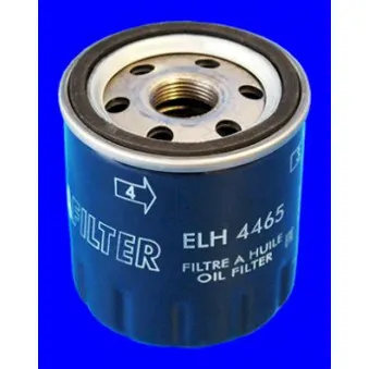 Filtre à huile MECAFILTER ELH4465 pour FORD TRANSIT 2.2 TDCi - 125cv