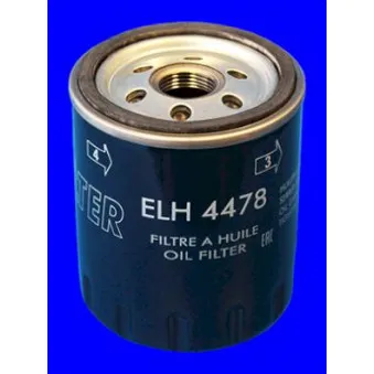 Filtre à huile MECAFILTER ELH4478