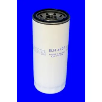 Filtre à huile MECAFILTER ELH4707 pour VOLVO F12 F 12/360 - 356cv