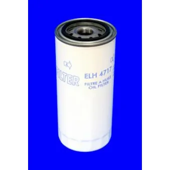 Filtre à huile MECAFILTER ELH4717 pour RENAULT TRUCKS MIDLINER M 180,15/D - 175cv