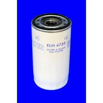 Filtre à huile MECAFILTER ELH4735 pour IVECO P/PA 330-30 H - 305cv