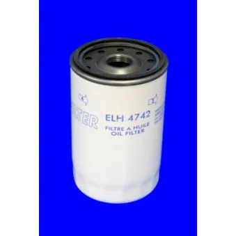 Filtre à huile MECAFILTER ELH4742 pour MAN NM NM 182, NM 192 - 177cv