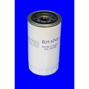 Filtre à huile MECAFILTER ELH4745 pour DENNIS ELITE 2 275, ML - 275cv
