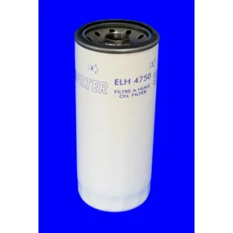 Filtre à huile MECAFILTER ELH4750 pour RENAULT TRUCKS KERAX 420,26 - 412cv