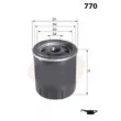 MECAFILTER ELH4757 - Filtre à huile