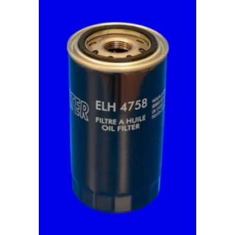 Filtre à huile MECAFILTER ELH4758 pour DAF LF 55 FA 55,290 - 286cv