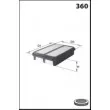 MECAFILTER ELP9583 - Filtre à air