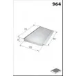 MECAFILTER ELR7146 - Filtre, air de l'habitacle
