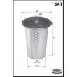 MECAFILTER FA3158 - Filtre à air