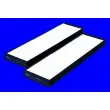 MECAFILTER JLR7301 - Filtre, air de l'habitacle