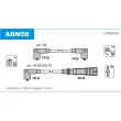 JANMOR ABM58 - Kit de câbles d'allumage