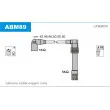JANMOR ABM89 - Kit de câbles d'allumage
