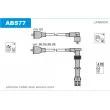JANMOR ABS77 - Kit de câbles d'allumage