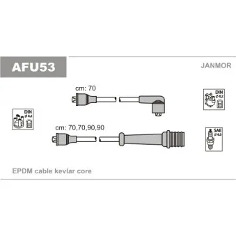 Kit de câbles d'allumage EFI AUTOMOTIVE 6203