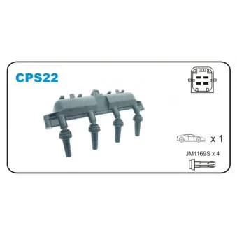 Bobine d'allumage JANMOR OEM 597072