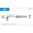 JANMOR D8S - Kit de câbles d'allumage