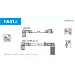 JANMOR FAS13 - Kit de câbles d'allumage