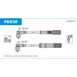 JANMOR FAS38 - Kit de câbles d'allumage