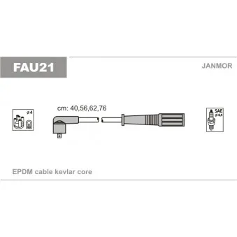 Kit de câbles d'allumage EFI AUTOMOTIVE 4206