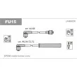 JANMOR FU15 - Kit de câbles d'allumage