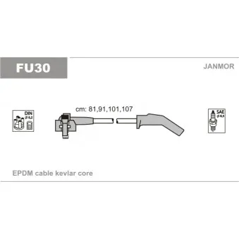 Kit de câbles d'allumage JANMOR OEM 53-0069