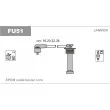 JANMOR FU51 - Kit de câbles d'allumage