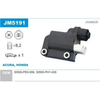 Bobine d'allumage JANMOR JM5191