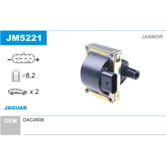 JANMOR JM5221 - Bobine d'allumage