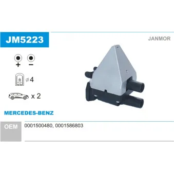 JANMOR JM5223 - Bobine d'allumage