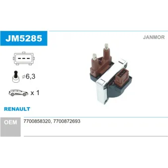 JANMOR JM5285 - Bobine d'allumage