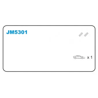 JANMOR JM5301 - Bobine d'allumage