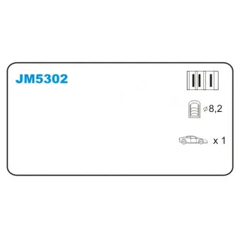JANMOR JM5302 - Bobine d'allumage