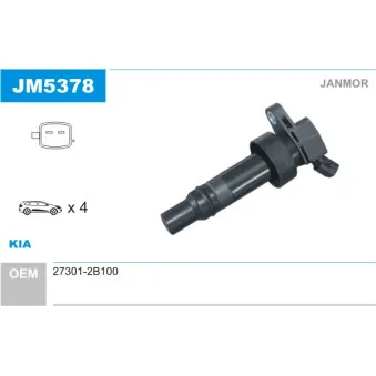 Bobine d'allumage JANMOR OEM 273012B100