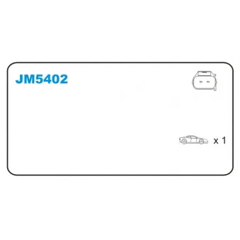 JANMOR JM5402 - Bobine d'allumage