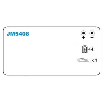 JANMOR JM5408 - Bobine d'allumage