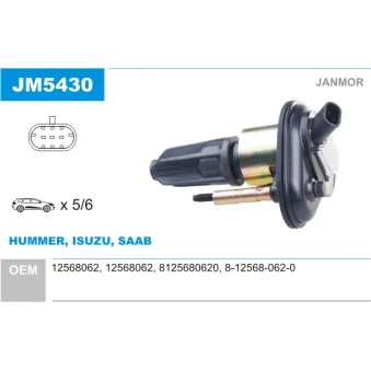 JANMOR JM5430 - Bobine d'allumage