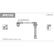 JANMOR JPE102 - Kit de câbles d'allumage