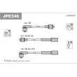 JANMOR JPE346 - Kit de câbles d'allumage