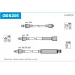 JANMOR ODS205 - Kit de câbles d'allumage
