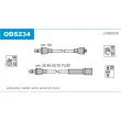 JANMOR ODS234 - Kit de câbles d'allumage