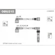 JANMOR ODU215 - Kit de câbles d'allumage