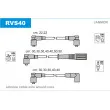 JANMOR RVS40 - Kit de câbles d'allumage