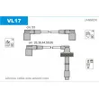 JANMOR VL17 - Kit de câbles d'allumage