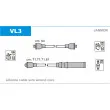 JANMOR VL3 - Kit de câbles d'allumage