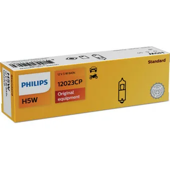 PHILIPS 12023CP - Ampoule, feu éclaireur de plaque