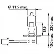 PHILIPS 13336MLC1 - Ampoule, projecteur antibrouillard