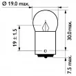PHILIPS 13821B2 - Ampoule, feu clignotant