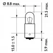PHILIPS 13929MLCP - Ampoule, feu clignotant