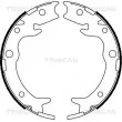 TRISCAN 8100 40005 - Jeu de mâchoires de frein, frein de stationnement